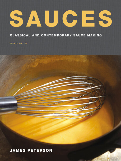 Title details for Sauces by James Peterson - Available